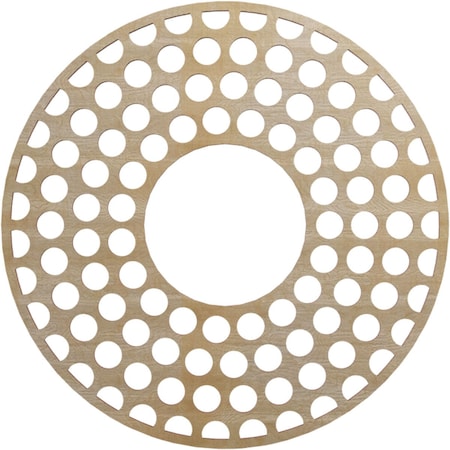 Ekena Millwork Fink Wood Fretwork Pierced Ceiling Medallion, Hickory, 22"OD x 8"ID x 3/8"T CMWP22X22X0375FFHI